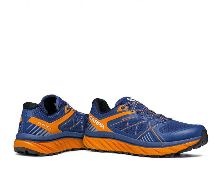 Scarpa Spin Infinity Gtx Férfi Futócipő Kék Sárga IJ1032567